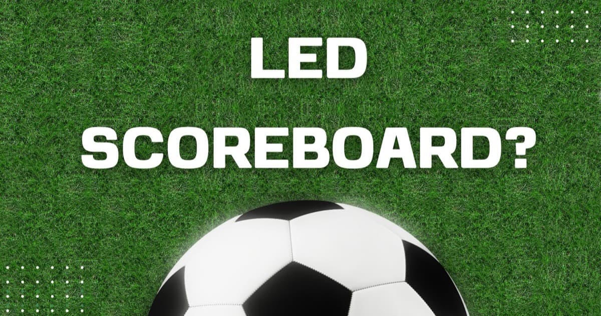 LED-Scoreboard: Vereinsversammlung überzeugen