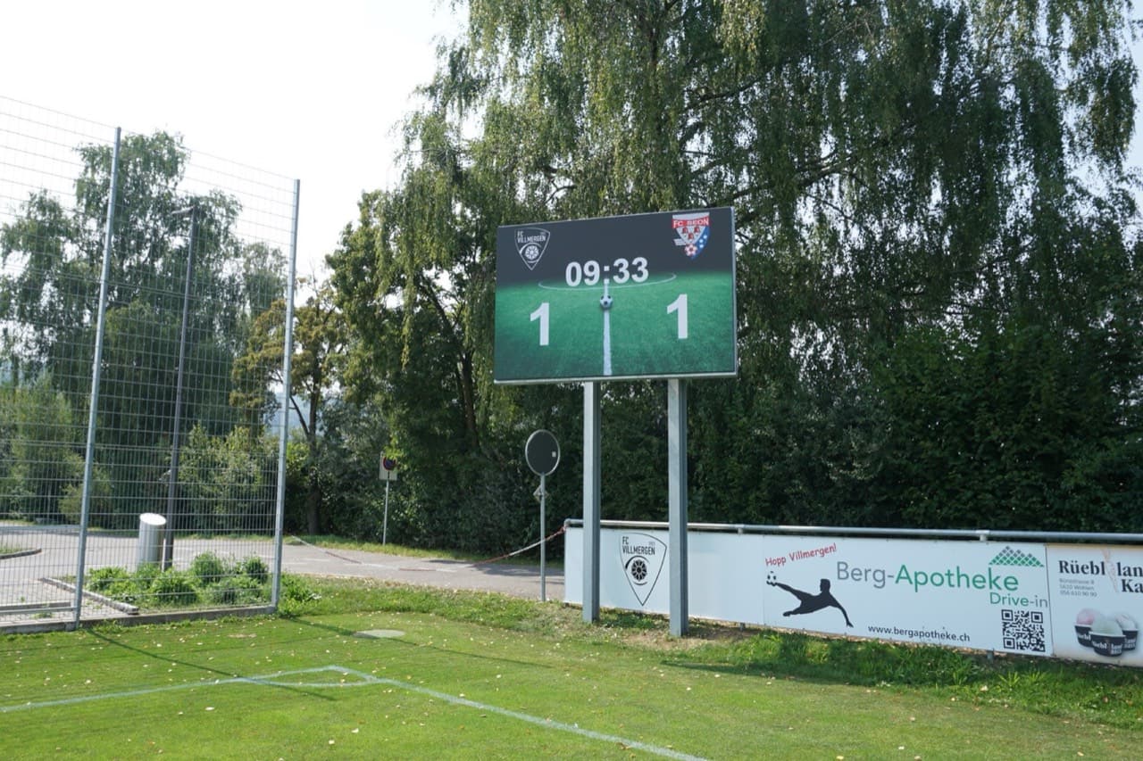 Von der Tafel zum modernen LED-Scoreboard