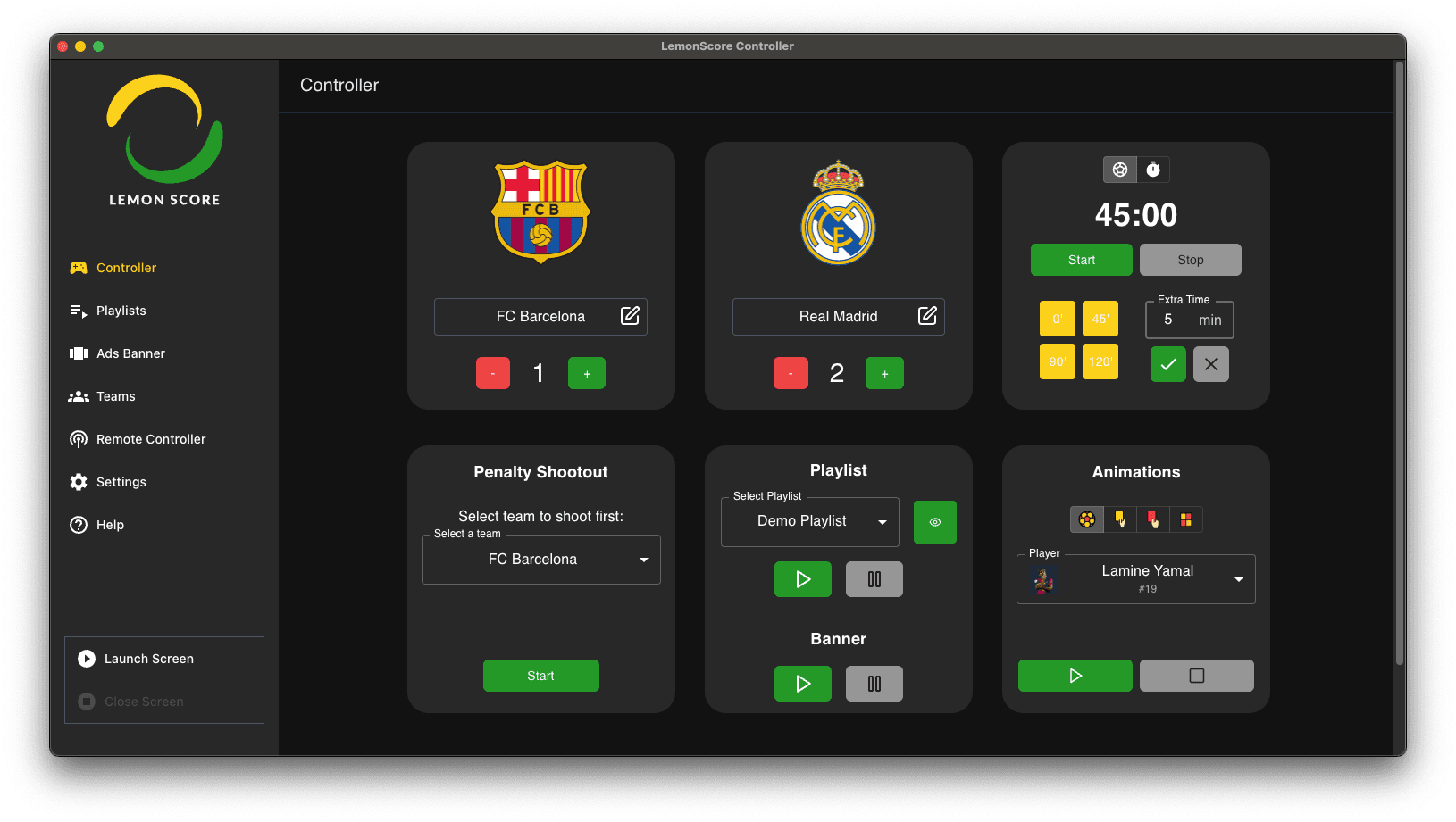 Controller Übersicht