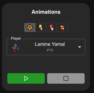 Animations controller